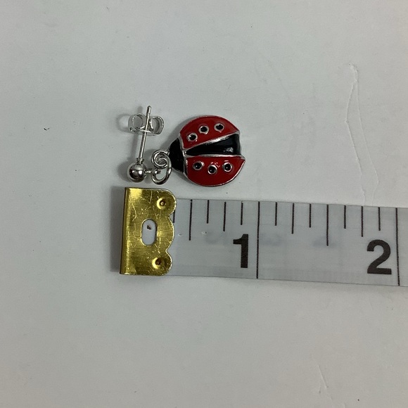 Lady Bug Earrings New - Picture 4 of 5